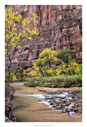 Framed Zion Autumn II Print