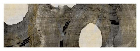 Framed Cedar Round I Print