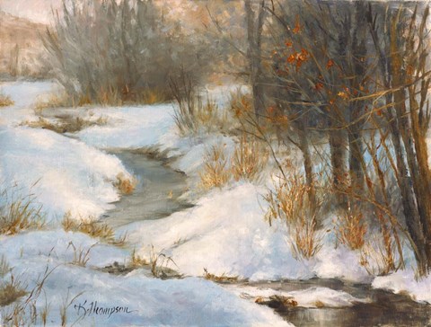 Framed Winter Light Print