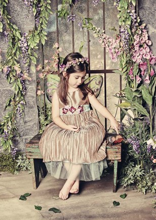 Framed Garden Fairy Print