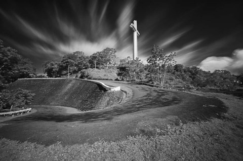 Framed Samat Cross Print