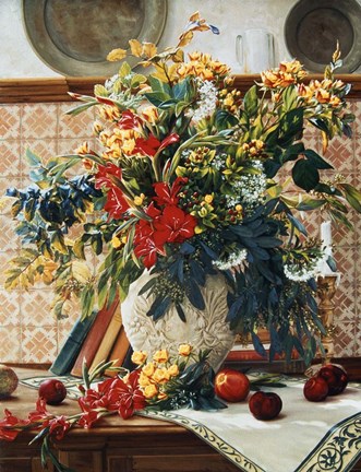 Framed Autumn Retreat Print