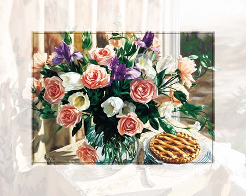 Framed Walnut Pie Print