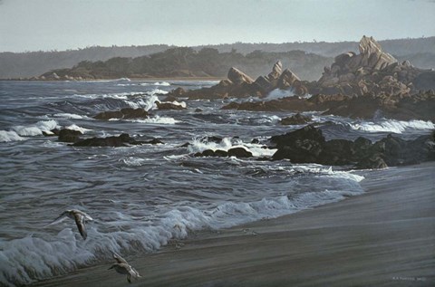 Framed Monterrey Dawn Print