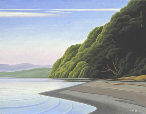 Framed Coastal Morning 2 Print