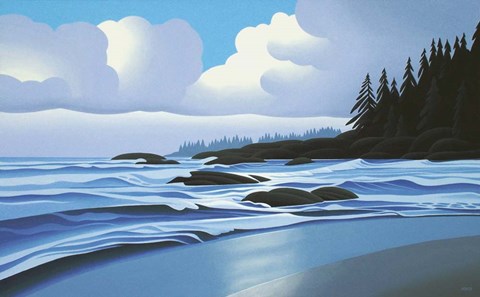 Framed Patch Of Blue Print