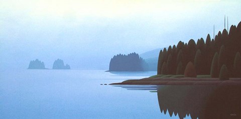 Framed Meares Island Print