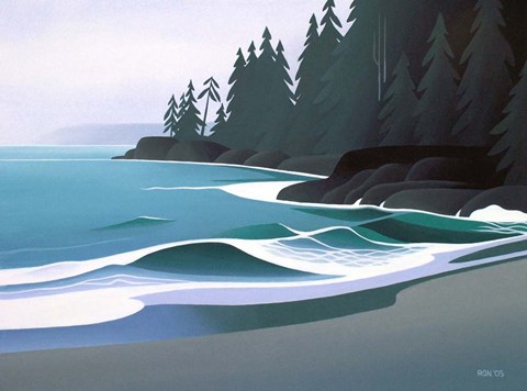 Framed Sandy Cove Print