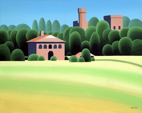 Framed Tuscany Print