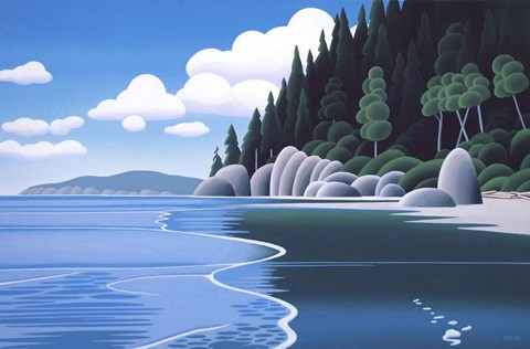 Framed Western Horizon Print