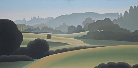 Framed Autumn Morning Print