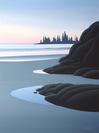 Framed Summer Dusk Print