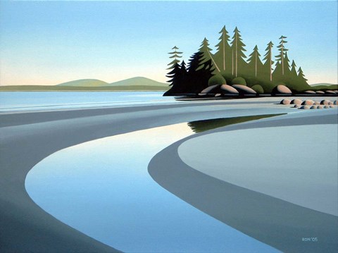 Framed Tidal Pool Print