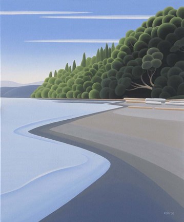 Framed Forest Glow Print