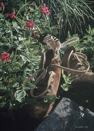 Framed Alpine Summer Print