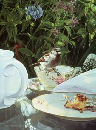 Framed Tea Cup Print