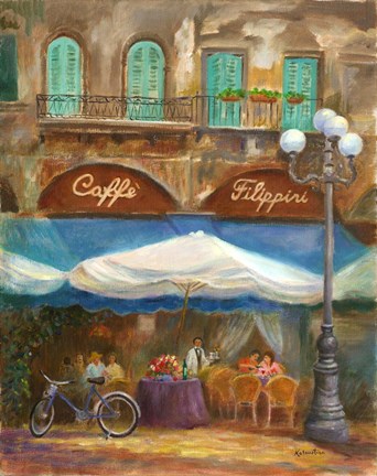 Framed Caffe Filippini Print