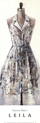 Framed Fashion Week I Print