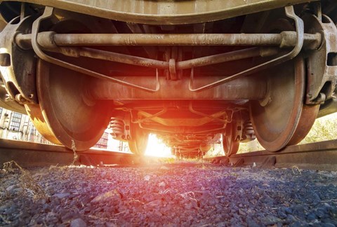 Framed Atomic Train Print