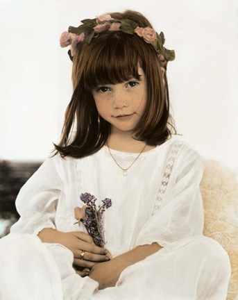 Framed Angel Face Print