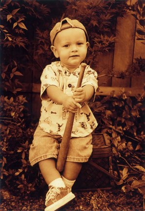 Framed Batter Up Print