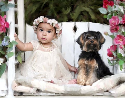 Framed Mia &amp; Gismo Print