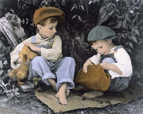 Framed Riverbank Print