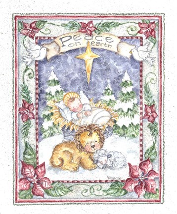 Framed Peace on Earth Print