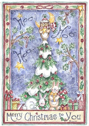 Framed Merry Christmas to You Print