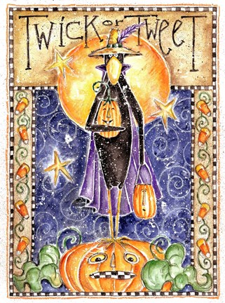 Framed Twick or Tweet Print