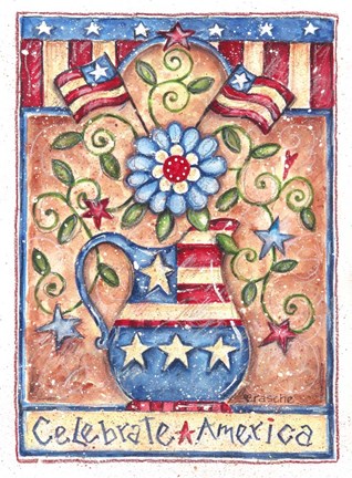 Framed Celebrate America Print