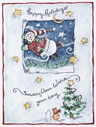 Framed Warm Wishes Print