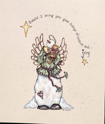 Framed Comfort Of Joy Print