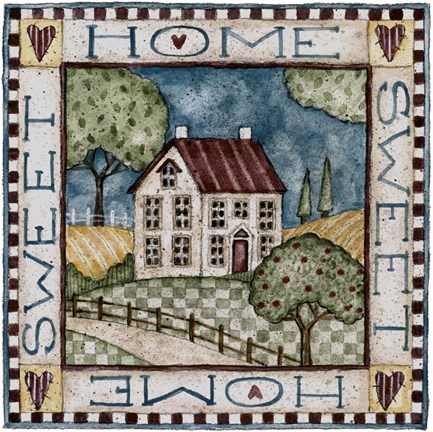 Framed Home Sweet Home Print