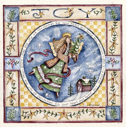 Framed Christmas Joy Print