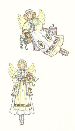 Framed Medical Angels Print