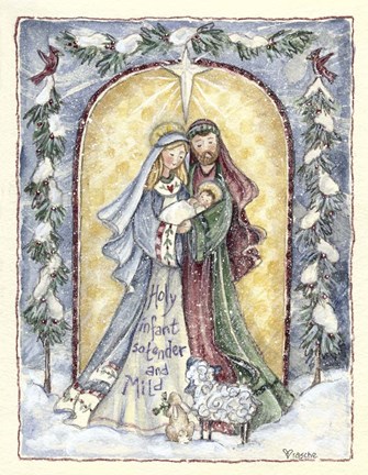 Framed Holy Infant 300 Print