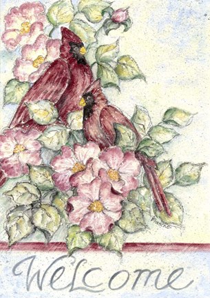 Framed Welcome Print