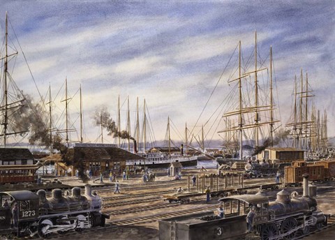 Framed San Pedro Sunrise #2 Print