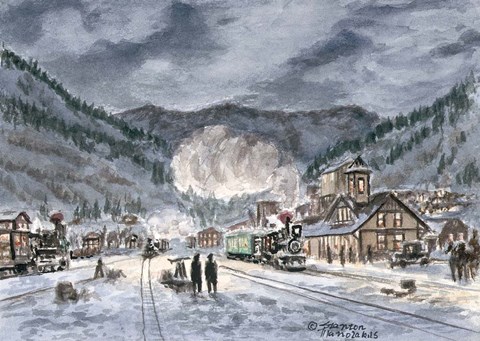 Framed Home For The Holidays Print