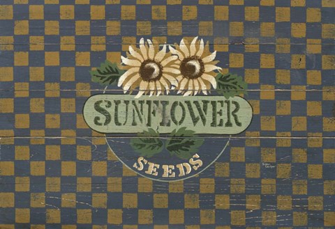 Framed Sunflower Print