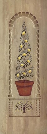 Framed Topiary 2 Print