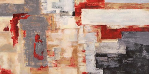 Framed Bronze Flame Print