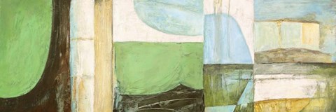 Framed Les Vagues Print