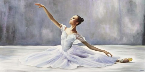 Framed Ballerina Print
