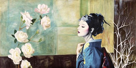 Framed Wild Flower Print