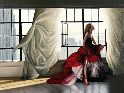 Framed Midtown Breeze Print