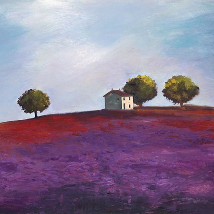 Framed Late Afternoon (Detail) Print