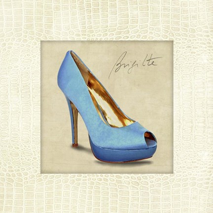 Framed Brigitte Print