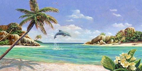 Framed Seychelles Print